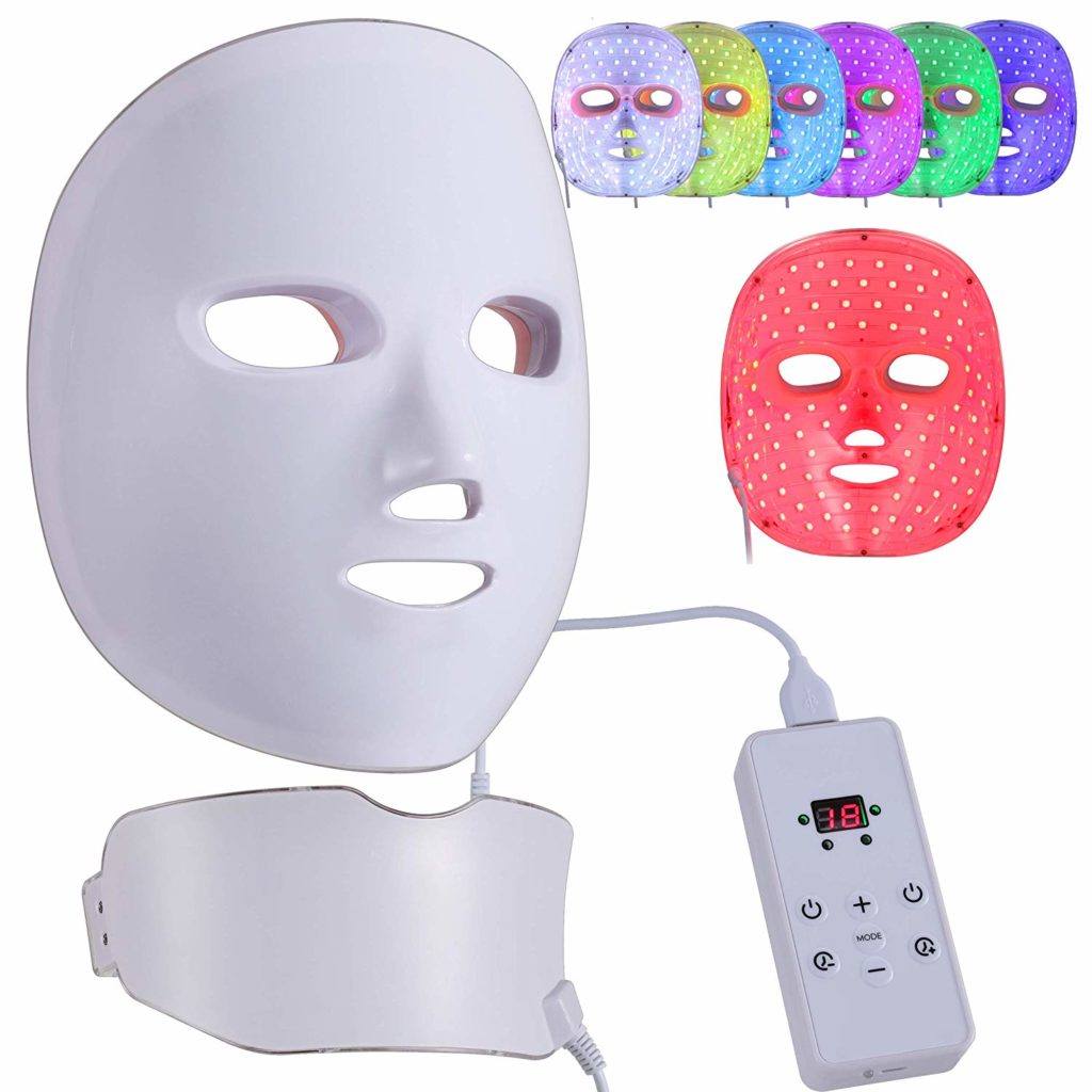  LED Photon Lichttherapie Mask