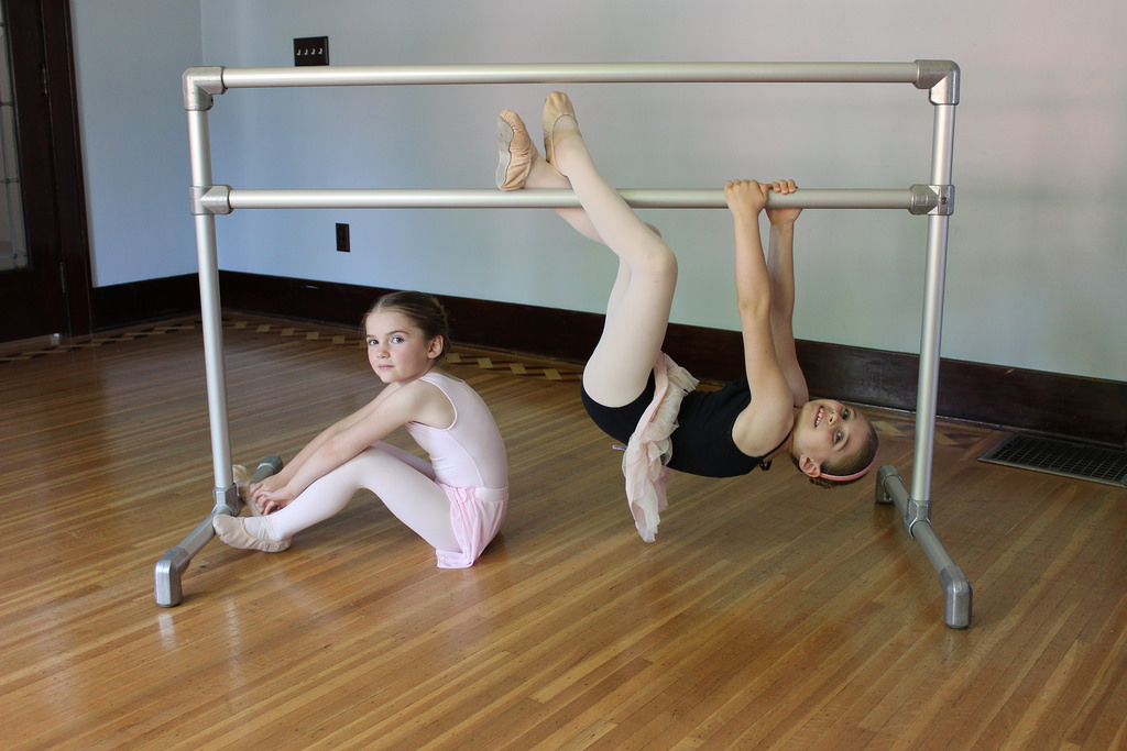 DIY Freestanding Ballet Barre